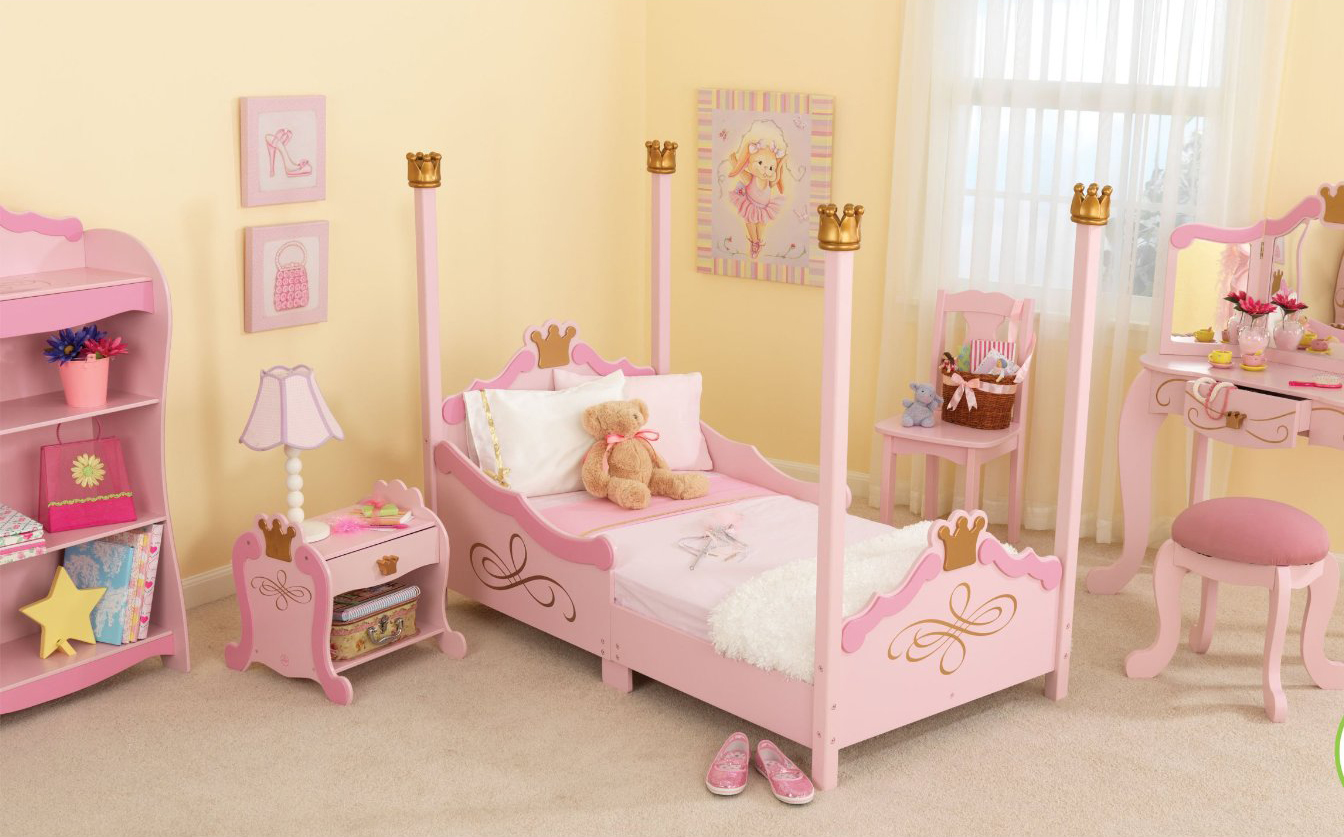 Girls Bedroom Kids Captivating Girls Bedroom Furniture In Kids Bedroom With Single Bed And Nightstand Completed With Cabinet And Vanity Table Furnished With Mirror And Chairs Bedroom Girls Bedroom Furniture: The Beach Condo Ideas