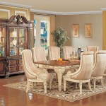 Wood Cabinetry Luxurious Carved Wood Cabinetry Design Also Luxurious Chairs Feat Warm Dining Room Paint Color Idea Plus Embroidered Area Rug Dining Room Marvelous Dining Room With Chic Paint Color Schemes