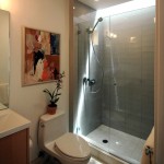 Light Illuminate Shower Ceiling Light Illuminate Bathroom Cubical Shower With Glass Door Design Aside White Closet And Vanity  Bathroom  Smart Ideas To Enhance Small Bathroom Shower 