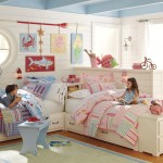 Kids Room Boy Charming Kids Room Furniture For Boy And Girl Design Ideas With Rustic White Wooden Bed Design And Relaxing White Wall Paint Colors Ides And Periwinkle Ceiling Also Creative Storage Under Bed Idea Composing The Special Type Of Kids Room Furniture