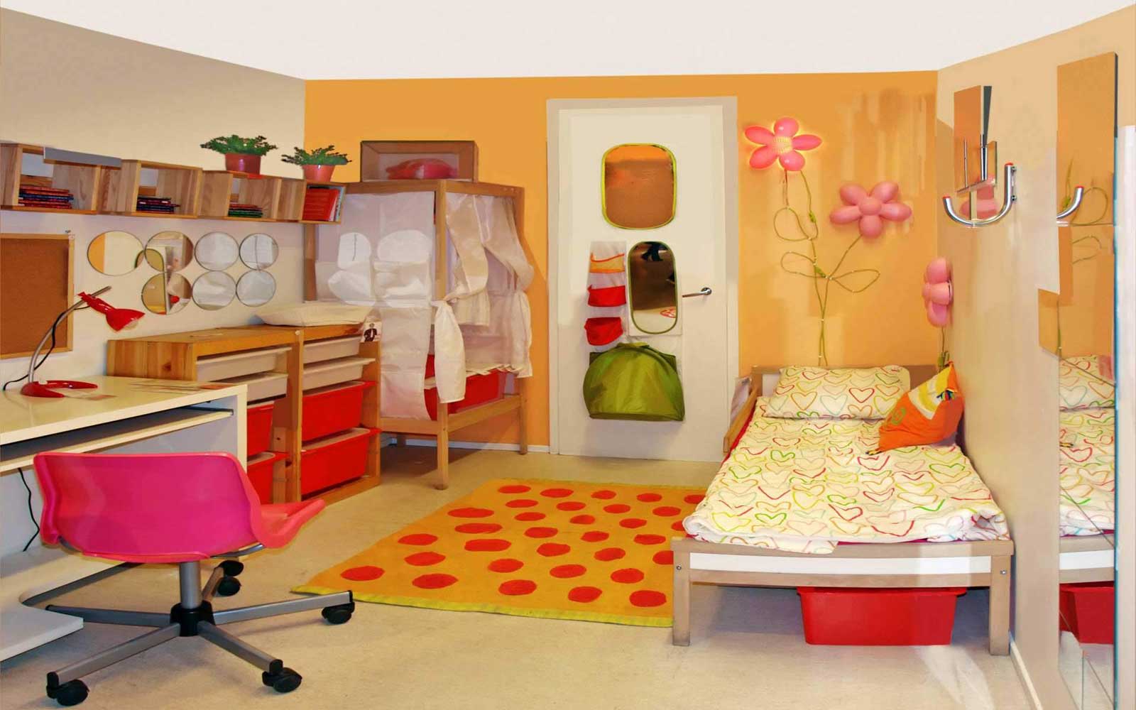 Small Kids With Colorful Small Kids Room Ideas With Simple Bedroom Kids Room Interior And Modern Wooden Furniture Set Kids Room Design Also Small Desk Study Kids Room Furniture Decoration The Important Aspect Of The Kids Room Ideas