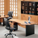 Leather Swivel Curved Comfortable Leather Swivel Chairs Feat Curved Computer Desk Design And Elegant Office Decorating Idea Office  Home Office Decorating Ideas Combining Casualness And Elegance 