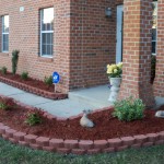 Brick Wall Before Compact Brick Wall House Design Before Minimalist Flower Beds With Retaining Wall Also Grey Walkway Tile Idea Bedroom  Fabulous Retaining Wall Design Ideas 