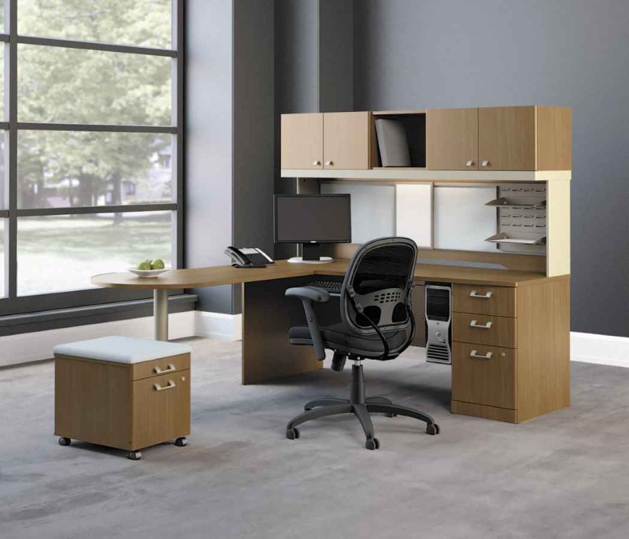 Ikea File Sectional Compact Ikea File Cabinet And Sectional Office Desk Design Feat Comfortable Black Swivel Chair Furniture  Working Finely With IKEA File Cabinet 