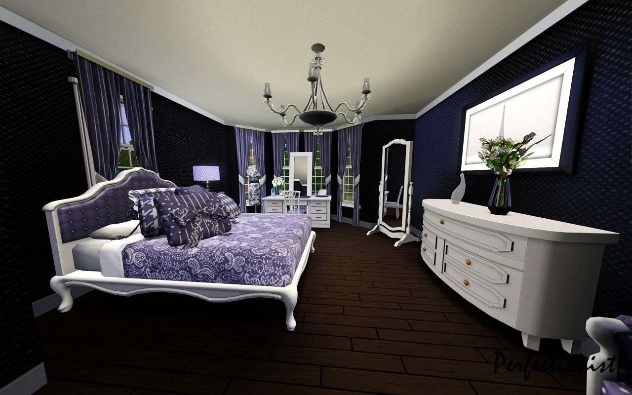 Bedroom Design White Contemporary Bedroom Design With Black White Plus Purple Color Scheme Bedroom 23 Marvelous Black And White Bedroom Design Full Of Personality