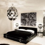Black White With Contemporary Black White Bedroom Decor With Marvelous Bedroom Ceiling Lights Above Low Bed Design Bedroom 23 Marvelous Black And White Bedroom Design Full Of Personality