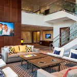 Interior Architectural Formal Contemporary Interior Architectural Design For Formal Living Room Theater Under Luxury Staircase Gorgeous Interior Architectural Design
