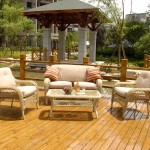 Outdoor Furniture Tropical Contemporary Outdoor Furniture Design With Tropical Traditional Style Decorated With Wooden Deck Flooring Decoration Ideas Furniture Contemporary Outdoor Furniture As A Companion To Nature