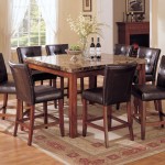 Square Dining Granite Contemporary Square Dining Table With Granite Top Idea Feat Trendy Rectangular Rug Also Leather Tufted Chairs Design Dining Room  Granite Dining Table Brings Cool Styles 