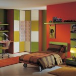 Corner Wardrobe Tile Cool Corner Wardrobe With Checkered Tile Door Feat Captivating Kids Bedroom Paint Idea And Twin Trundle Bed Design Bedroom Kids Bedroom Paint Ideas For Expressive Feelings