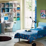 Kids Room Blue Cool Kids Room Decor Boys Blue And Green Colors Design Ideas With Simple Brown Circle Carpet Kids Room Design Also Interesting Space Themed Bed Sheets Kids Room Design Decoration Kids Desire And Kids Room Decor