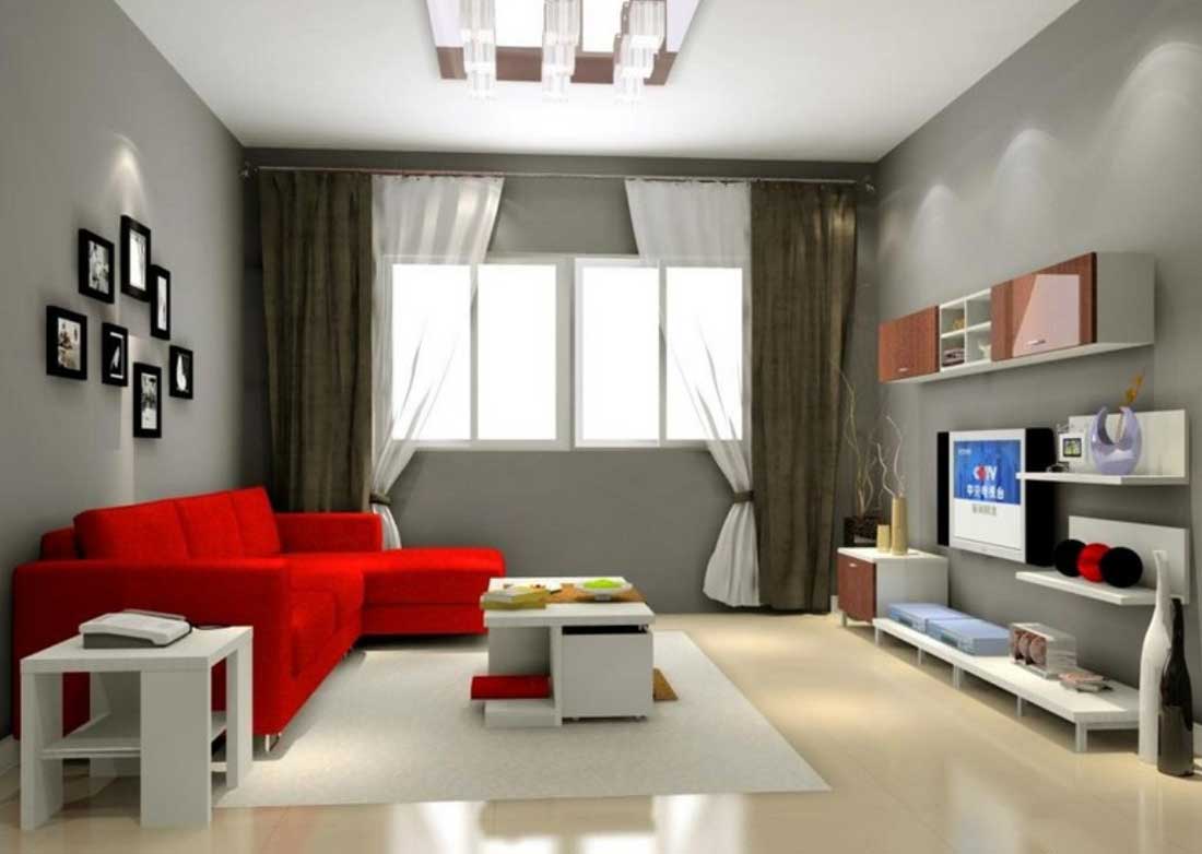Living Room With Cool Living Room Color Ideas With Red Modern Sofa Design And Small White Coffee Table With Gray Living Room Colorful Models Also Modern Laminate Flooring Design Ideas Living Room Various Helpful Picture Of Living Room Color Ideas