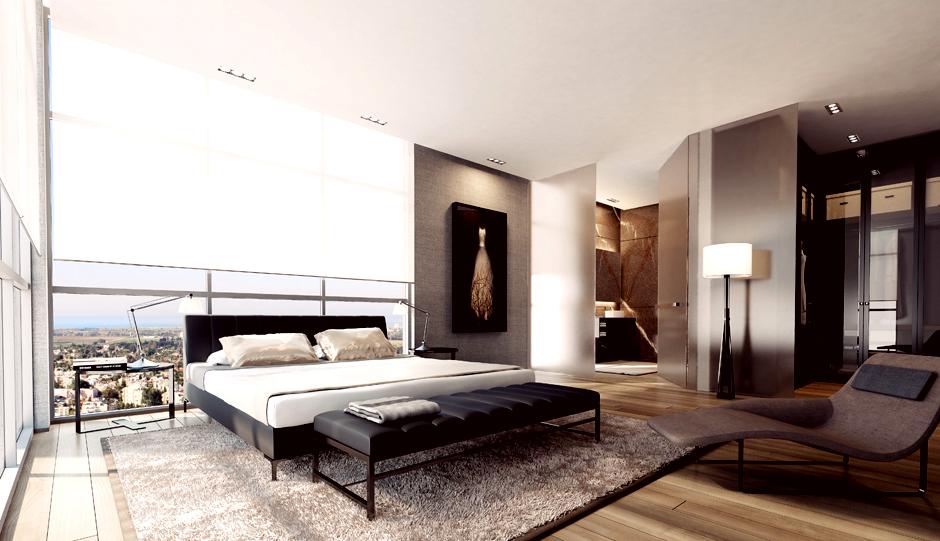 Masculine Bedroom Apartment Cool Masculine Bedroom With Trendy Apartment Interior Design And Ergonomic Brown Lounger Apartment Compact Apartment Interior Design Ideas With Smart Layout And Minimalist Features
