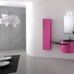 Pendant Light Black Cool Pendant Light Design Feats Black Area Rug Also Futuristic Wall Mounted Bathroom Cabinet Idea Bathroom Bathroom Cabinetry For Various Bathroom Design
