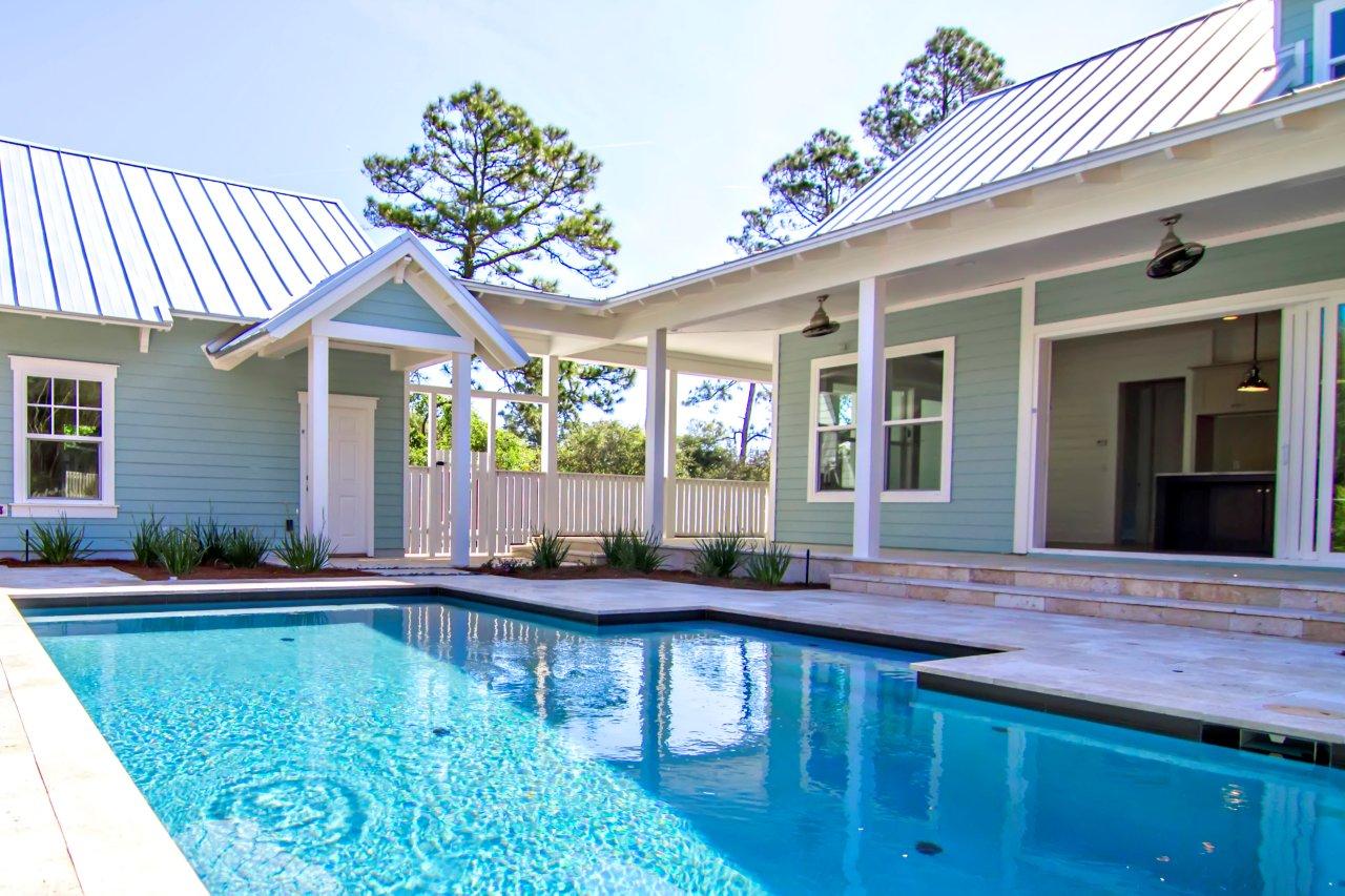 Pool House Gray Cool Pool House Design And Gray Exterior Wall Color Idea Feat Unusual Pendant Lights Pool  Pool House Designs Present Fantastic Designs 