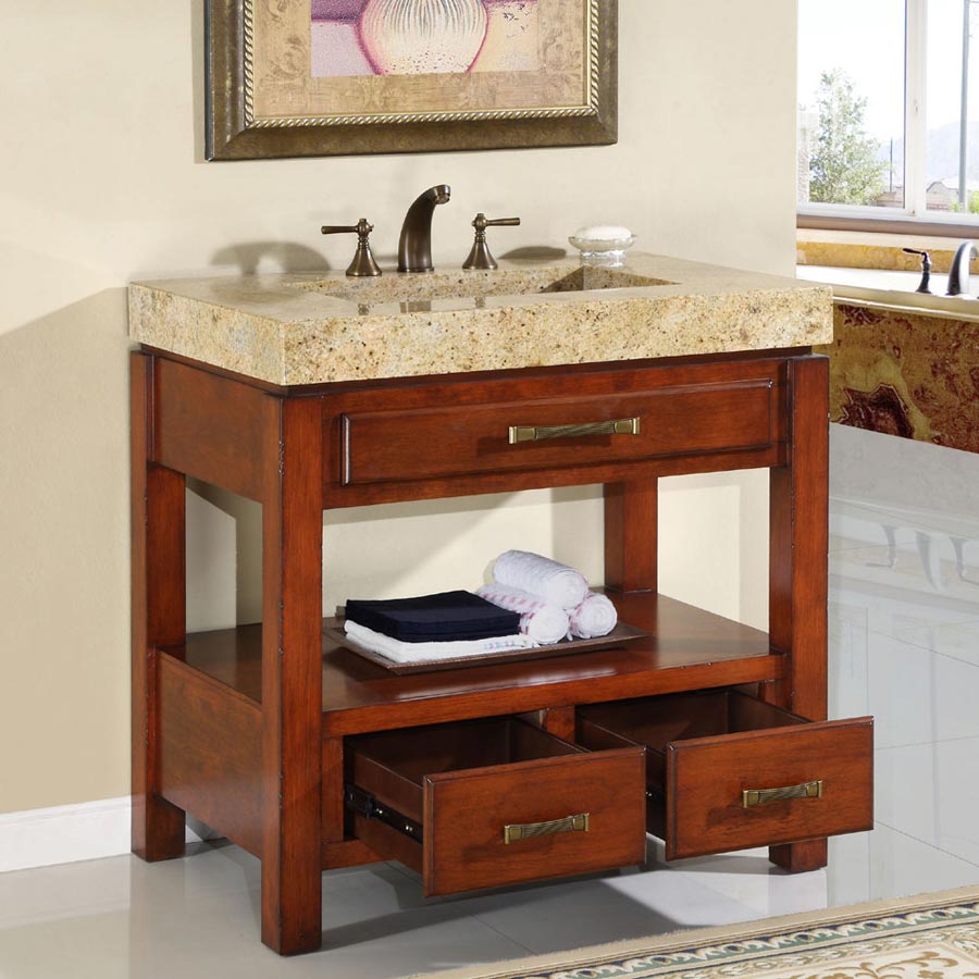Small Bathroom Drawers Cool Small Bathroom Vanity With Drawers And Shelf Idea Plus Undermount Sink Design Feat Brown Faucet Bathroom  Cozy Bathroom Design With Small Bathroom Vanity 