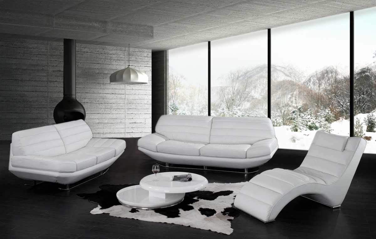 Small Round Or Cool Small Round Coffee Table Or Black Laminate Floor Feat Animal Skin Pattern Rug Idea And Modern White Leather Sofa Design Furniture  Awesome Modern Luxury White Leather Sofa 
