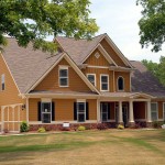 Exterior House Design Cream Exterior House Paint Colors Design In Traditional Style Decorated With Large Shape And Green Landscaping View Exterior Exterior House Paint Colors For Your Home