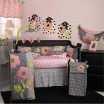 Table Lamp Treatment Cute Table Lamp And Window Treatment Mixed With Black Furniture Plus Fabulous Baby Nursery Bedding Sets Kids Room Beautiful And Comfortable Bedding Sets For Baby Nursery Crib