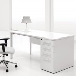 Table Lamp White Cute Table Lamp On Appealing Modern White Desk Plus Practice Drawer And Swivel On Wheel Furniture Perfect Modern White Desk Application For Home Office
