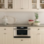 Under Counter And Cute Under Counter Microwave Idea And Smart Herb Kitchen Garden Feat Glass Wall Cabinet Door Design Kitchen  Interesting Information On Under-Counter Microwave 