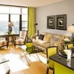 Green Living Ideas Dazzling Green Living Room Color Ideas With Sofa And Chairs Completed With Black Table And Wooden Round Nightstand Furnished With Table Lamp Living Room Find The Best Living Room Color Ideas
