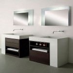 Wall Mirrors Fancy Deluxe Wall Mirrors Overlooking With Fancy Mounted Faucets And Trendy Through Bathroom Sink Cabinets Bathroom Focal Point With Splendid Bathroom Sink Cabinets