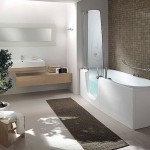 Bathroom Remodel Walk Elegance Bathroom Remodel Ideas With Walk In Tub And Shower Design And Simple White Bathroom Vanity Designs Plus Modern Large Rectangle Mirrors Along With Pastel Color Ceramic Idea Bathroom Bathroom Remodel Ideas In Nature Ideas