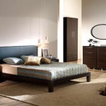 Black Leather With Elegant Black Leather Headboard Combined With Contemporary Modern Bedroom Sets And Oval Wall Mirror Bedroom Remarkable Modern Bedroom Furniture Sets