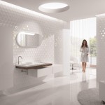 Bathroom Tile Futuristic Enchanting Bathroom Tile Ideas And Futuristic Spacious Bathroom Interior Design Also Beautiful Contemporary White Bathroom Design With Comfortable White Tile Bathroom Layouts Bathroom The Reasons Why Choosing Bathroom Tile Ideas