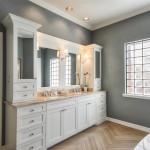Master Bathroom White Exciting Master Bathroom Remodel With White Decorative Bathroom Cabinets Also Beautiful Decorating Mirrors Bathroom Remodel Together With White Wood Cabinet Bathroom Remodels Ideas Bathroom The Most Effective Bathroom Remodel: Toilet And Floor