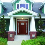 House Paint Green Exterior House Paint Colors With Green And Grey Color Completed With Red Door Design Ideas Finished In Traditional Home Decor Exterior Exterior House Paint Colors For Your Home