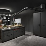 Kitchen Exhaust Black Extraordinary Kitchen Exhaust Fan Feat Black Cabinets Design Idea And Cool Track Lighting Kitchen  All About Kitchen Exhaust Fan You Need To Know 