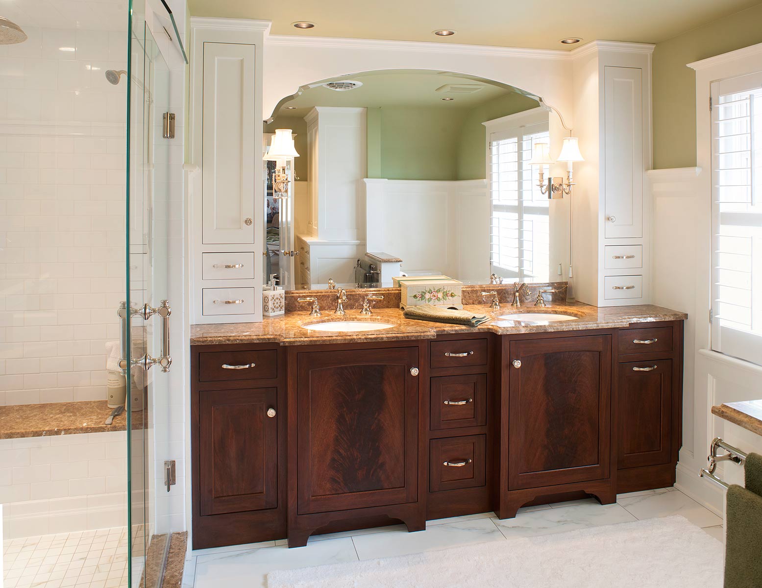 Bathroom Cabinet Wide Fabulous Bathroom Cabinet Ideas With Wide Mirror Plus Wall Lamps At Contemporary Bathroom Design Bathroom Bathroom Cabinet Ideas For Your Stylish Storage Solution