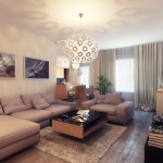 Hanging Lamp And Fabulous Hanging Lamp Above Table And Cozy Sofa Under Picture For Living Room Inspiration Living Room Living Room Inspiration With Compact Interior Arrangement