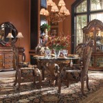 Traditional Dining Applying Fabulous Traditional Dining Room Design Applying Formal Dining Room Sets With Round Table Decorated With Vase Flowers Completed With Chairs On Carpet Dining Room Formal Dining Room Sets For Contemporary Interiors