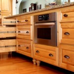 Wooden Cabinets Hardware Fabulous Wooden Cabinets And Black Hardware Idea Plus Under Counter Microwave Feat Beautiful Laminate Floor Design Kitchen  Interesting Information On Under-Counter Microwave 