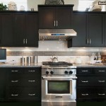 Black Painted Or Fascinating Black Painted Cabinets Design Or Minimalist Kitchen Exhaust Fan Also Subway Backsplash Tile Idea Kitchen  All About Kitchen Exhaust Fan You Need To Know 