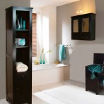 Contemporary Bedroom Furniture Fascinating Contemporary Bedroom With Wooden Furniture Of Bathroom Wall Cabinets Furnished With Vases Flowers On Side Bathtub And Completed With Towel Rack Bathroom The Best Choice For Bathroom: Bathroom Wall Cabinets