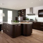 Kitchen With Furnitures Fascinating Kitchen With Dark Brown Furniture Including Kitchen Island Ideas Combined With White Marble On Top Design Plus Completed With Range On Kitchen Cupboard Kitchen Get The Beautiful Kitchen Island Ideas