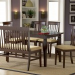 Dining Room Bench Fetching Dining Room Furniture With Bench Seating Design Ideas With Classy Rectangular Wooden Dining Table Set Ideas And Simple Bench Design Also Rustic Wood Chair Padded Seat Ideas  Dining Room Modern Dining Room Furniture Design