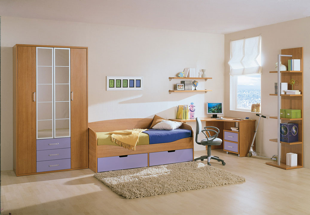 Glass Wardrobe Compact Fetching Glass Wardrobe Door For Compact Kids Bedroom Design With Superb Bunk Bed And Swivel Chair Bedroom Kids Bedroom Ideas Added With Functional Furniture And Cute Decor
