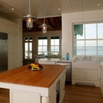 Kitchen Light With Fetching Kitchen Light Fixtures Feats With Farmhouse L Shaped White Cabinets And Stainless Steel Appliances Kitchen Inspiring Light Fixtures Ideas To Optimize A Kitchen
