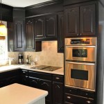Kitchen Remodel Deluxe Fetching Kitchen Remodel Ideas With Deluxe Black Cabinets Design And Astonishing White Countertop Idea Also Interesting Solid White Granite Top Kitchen Island Cart Design Kitchen Most Popular Kitchen Layout To Emulate Your Own After