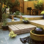 Potted Plants Concept Fetching Potted Plants And Flooring Concept For Small Backyard Ideas At Exterior Rustic Design Backyard Small Backyard Ideas For You Who Love Simplicity
