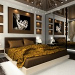 Bedroom Design King Glamorous Bedroom Design Ideas With King Bed And Night Lamps On Wall Nightstands Completed With Wall Picture Frame Decorations And Furnished With White Rug Bedroom 15 Charming Bedroom Design Ideas For Beautiful Hillside Homes