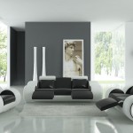 Modern Living Reclining Glamorous Modern Living Room With Reclining Loveseat In White And Black Color Completed With Living Room Chairs And Flooring Stand Lamps Furniture Finding Stylish Furniture As Living Room Chairs
