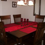 Red Dining Pads Glamorous Red Dining Room Table Pads Feats With Classic Down Light Chandelier And Maroon Candle Pots Dining Room 10 Stylish Dining Table Pads For Your Ultra Home Appearance