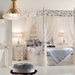 Canopy Bed And Gorgeous Canopy Bed Drapes Idea And Cool White Children Bedroom Furniture Feat Round Ottoman Design Bedroom Kids Bedroom Furniture Ideas In Smart Placement