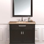 Wainscoting Design Wall Gorgeous Wainscoting Design Feat Blurred Wall Mirror Idea And Compact Black Bathroom Sink Cabinets Bathroom  Taking A Lot Of Benefit From Inspiring Sink Cabinet In Bathroom 